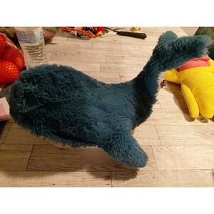 Jellycat Wilbur the Whale Plush Blue 14" Stuffed Animal Toy Retired Collectible